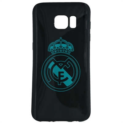 Real Madrid Carcasa Samsung S7 Negra Escudo